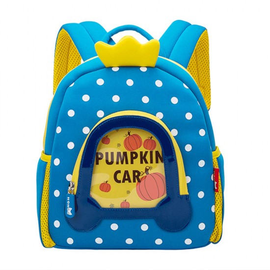 Nohoo WoW Backpack - Pumpkin Carriage Blue